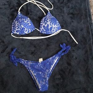 Swimwear two piece bathing suit